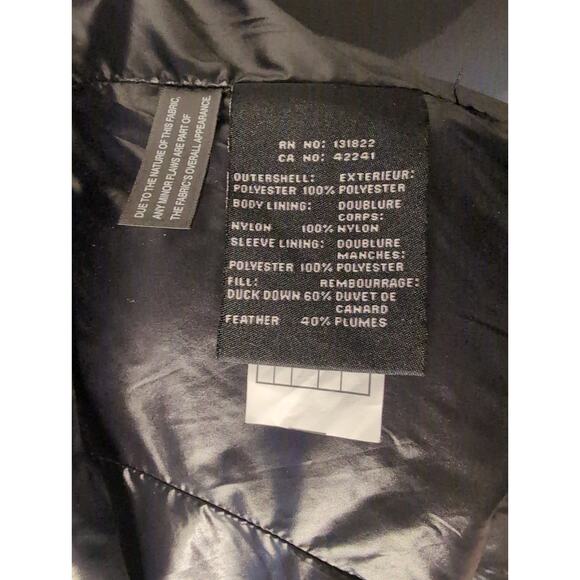 S13 NY blue metallic satin space Y2K futuristic Kylie puffer jacket - Picture 11 of 14